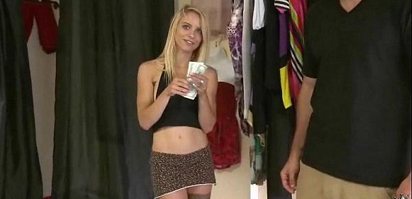  Cute sexy student trades sex for some extra cash 13